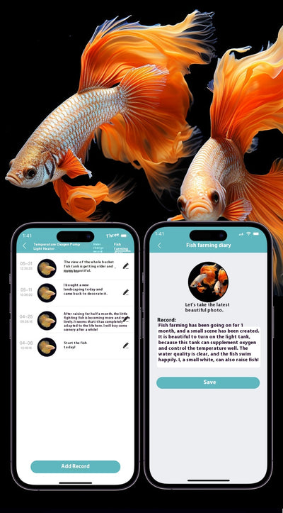 Acuario Cilíndrico Pequeño con Bluetooth Douyu - Image 11