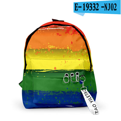 Mochila Escolar Unisex con Impresión 3D Digital - Estilo Moderno para Estudiantes - Image 20