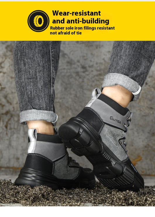 Zapatos de Seguridad Antiaplastamiento y Antipunzante Ligeros y Cómodos - Image 11