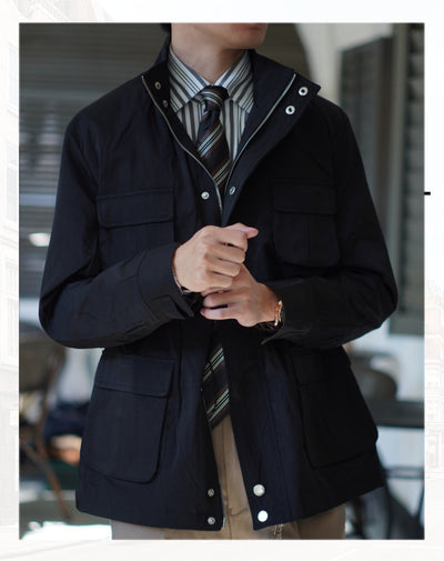 Chaqueta Cortavientos Suelta para Hombre - Primavera y Otoño - Image 15