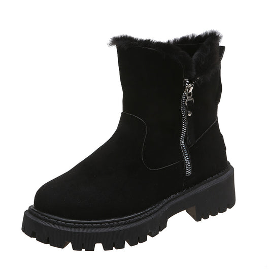 Botas de Invierno Impermeables Mujer - Gamuza Sintética con Suela Antideslizante - Image 10