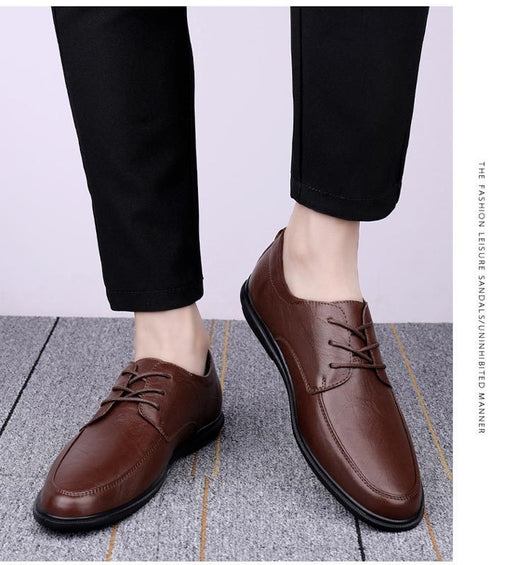 Zapatos Casuales de Cuero para Hombre con Suela Suave - Image 18