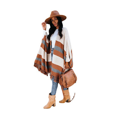 Suéter Otoñal con Borlas para Mujer Talla Grande - Estilo Europeo y Americano - Image 10