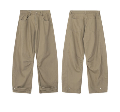 Pantalones Rectos Holgados Estilo Retro Americano - Image 15