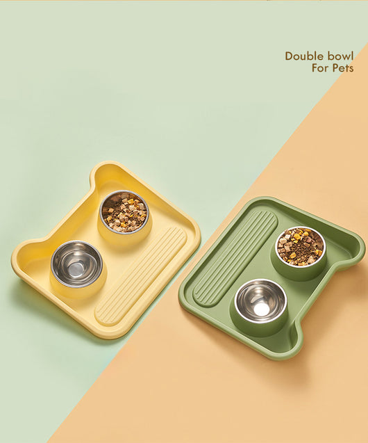 Comedero Doble Inclinado para Perros y Gatos con Protección Cervical - Image 13