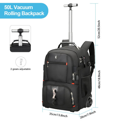 Mochila de Viaje Swicky con Gran Capacidad - Ideal para Equipaje de Mano - Image 9