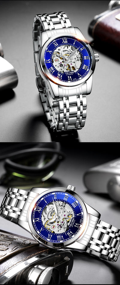 Reloj Mecánico Automático Minimalista Impermeable Luminoso para Hombre - Image 13