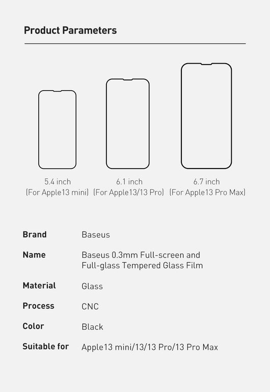 Protector de Pantalla Cristal Templado 0.3mm para iPhone 5.4 Pulgadas - Image 25