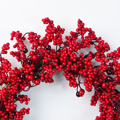 Guirnalda Navideña con Frutos de Espino Chino - Adorno para Árbol de Navidad - Image 7