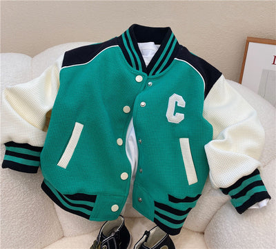 Chaqueta Deportiva Niña Primavera Otoño Estilo Street - Image 3