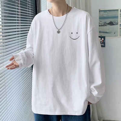 Ropa Suelta Otoñal para Hombre Talla Grande Estudiante - Image 23