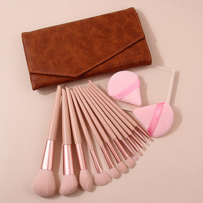 Set de 12 Brochas de Maquillaje Profesional Pelo Suave - Image 15