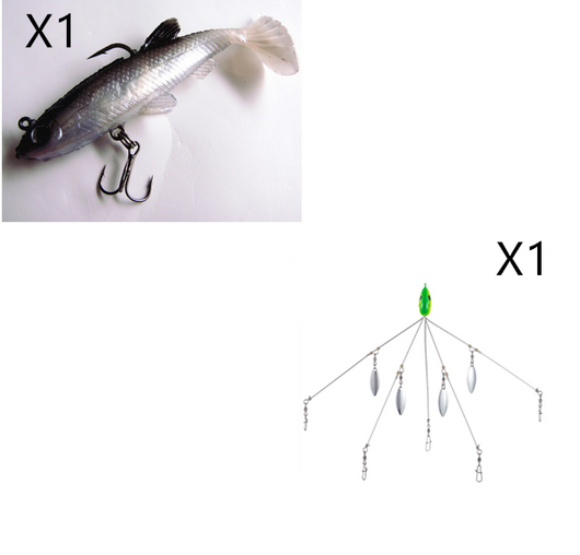 Señuelo Paraguas Bashdash para Pesca - Image 26