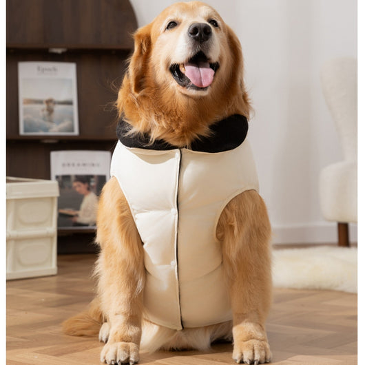 Chaleco Acolchado para Perros Grandes - Ropa de Invierno con Bolsillos - Image 10