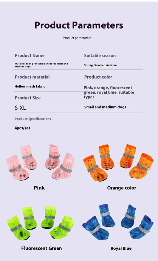Zapatos Protectores para Perros Transpirables y Antideslizantes - Image 18