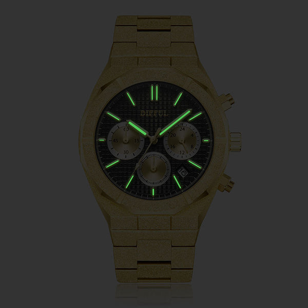 Reloj de Acero Inoxidable Resistente al Agua para Hombre