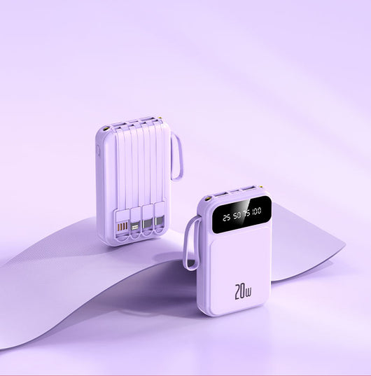 Powerbank Portátil de Alta Capacidad con Cable Integrado - Image 9