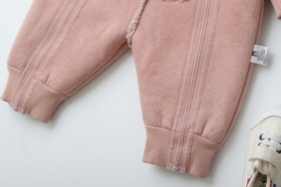 Enterizo Infantil con Capucha y Pelaje - Abrigo Tipo Pijama - Image 35