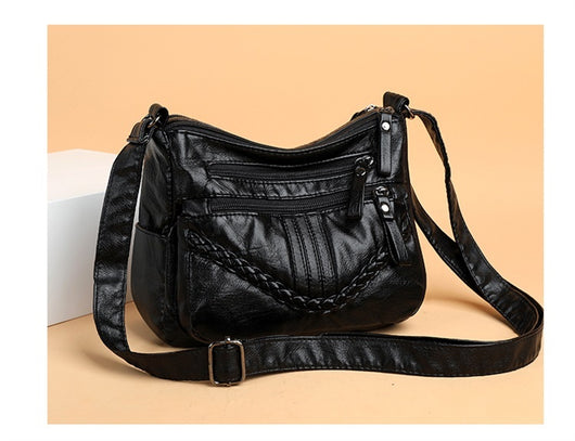 Bolso Bandolera de Cuero Suave para Mujer Madura - Elegancia y Comodidad - Image 27