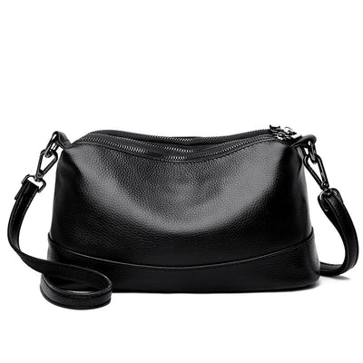 Bolso Bandolera de Cuero Genuino para Mujer - Diseño Monocapa Elegante - Image 16