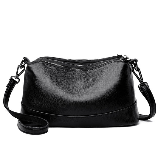 Bolso Bandolera de Cuero Genuino para Mujer - Diseño Monocapa Elegante - Image 16