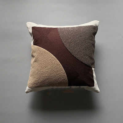 Funda de Cojín Estilo Madera Vintage Japonés con Borlas y Tejido Acogedor - Image 9