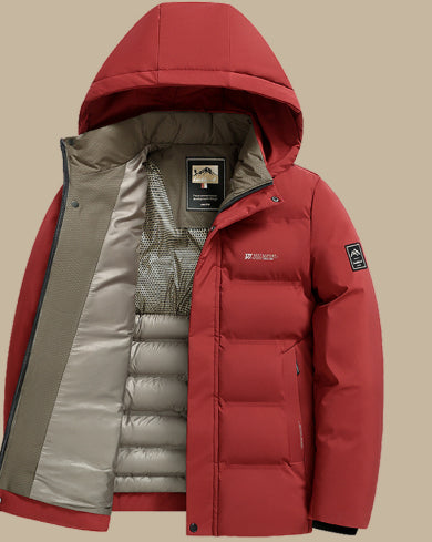 Chaqueta Acolchada Térmica con Forro Polar Grueso - Image 4