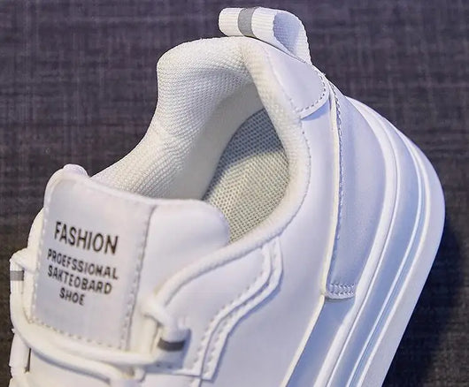 Zapatillas Blancas Mujer con Suela Gruesa y Plataforma Cómoda - Image 11