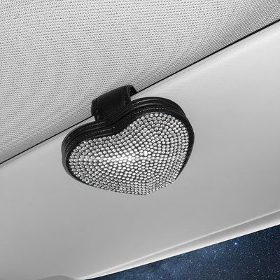 Clip Organizador Magnético para Auto con Soporte de Gafas y Diamantes - Image 3