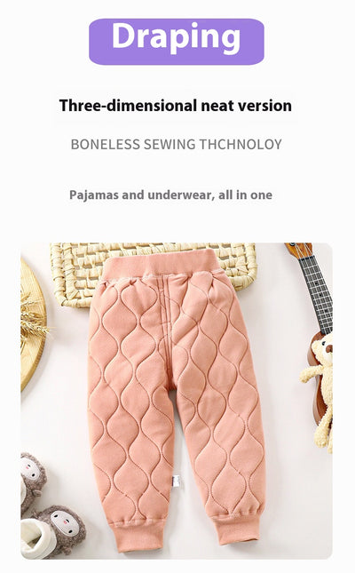 Leggins Escolares Acolchados de Algodón para Niñas - Calidez y Comodidad - Image 21