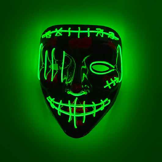 Máscara LED Luminosa en Forma de V para Halloween - Image 13