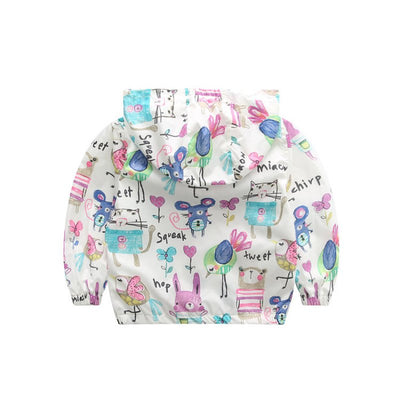 Sudadera con Capucha Estampado Cartoon para Niña - Image 10