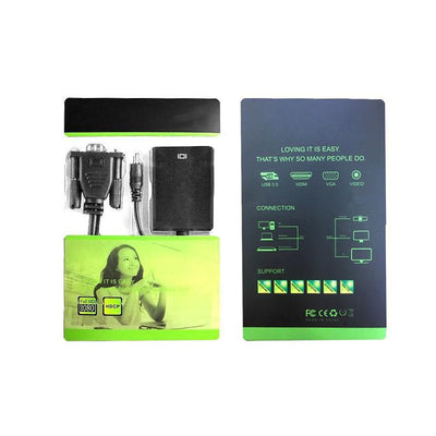 Adaptador VGA a HDMI con Audio y Alimentación - Conexión 1080p Plug and Play - Image 19
