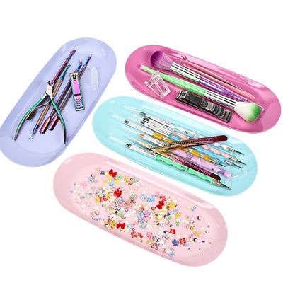 Bandeja Organizadora de Acero Inoxidable para Joyería y Herramientas de Manicura - Image 3