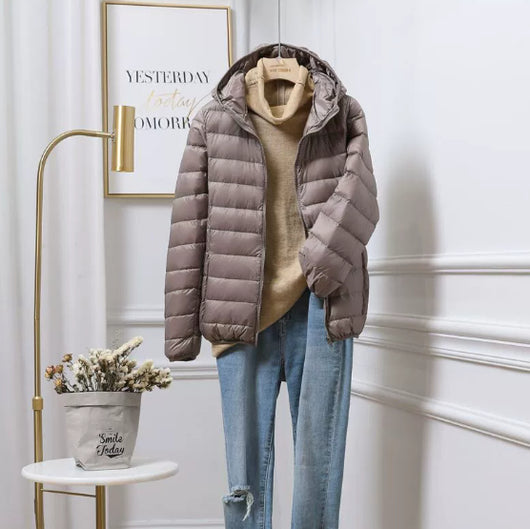 Chaqueta Acolchada Ultraligera Talla Grande para Mamás - Image 6