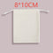 White 8 x 10 cm