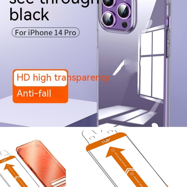 Funda Protectora Transparente Antigolpes con Protector de Pantalla