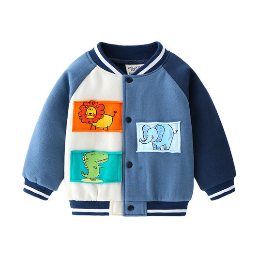 Sudadera Béisbol Coreana Otoño para Niños