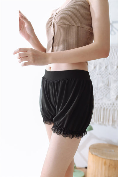 Leggings Escolares Blancos con Shorts Integrados Anti-transparencia - Image 18