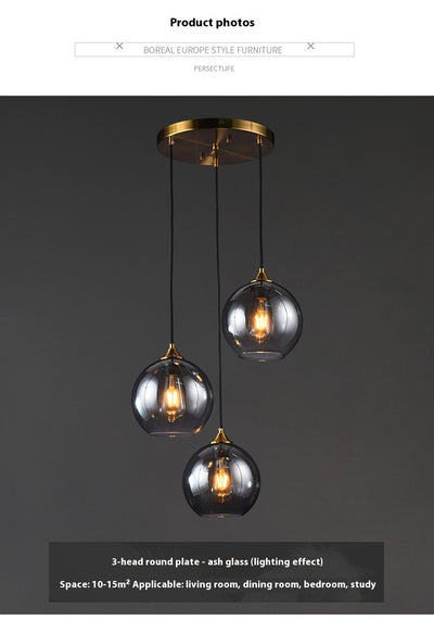 Lámpara Colgante de Cristal para Dormitorio y Sala de Estar - Image 25