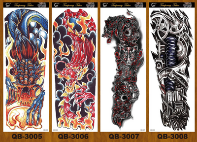 Manga Completa Tatuaje Temporal Impermeable Serie QB - Image 5