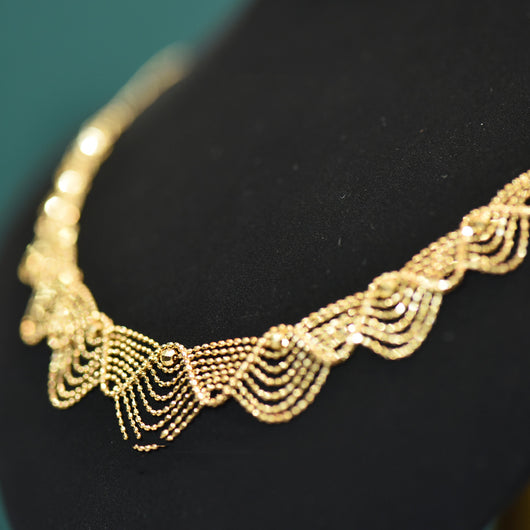 Collar de Encaje en Oro 18k para Mujer - Image 3
