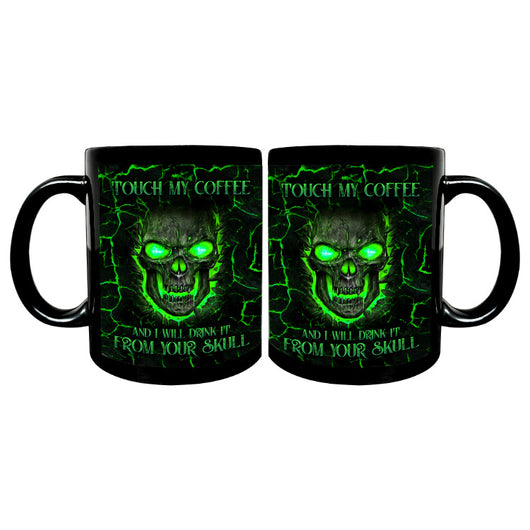 Taza de Café Cerámica con Esmalte Negro - Image 8
