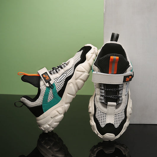 Zapatillas Casuales de Verano para Niños - Sneakers Negros Deportivos - Image 7