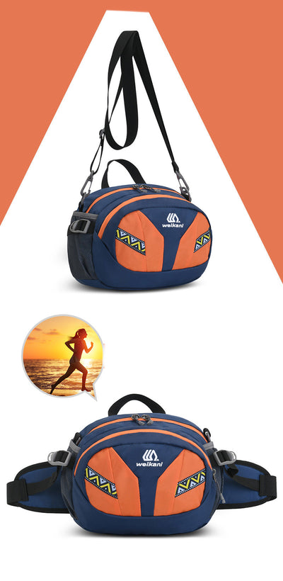 Mochila de Camping Bicolor con Bandolera Diagonal para Parejas - Image 8