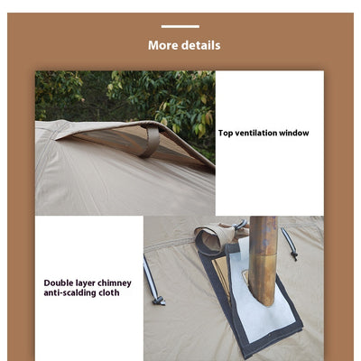 Carpa Túnel para Camping con Domo Extensible - Image 16