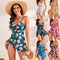 Traje de Baño Falda Deportiva Dividida para Mujer