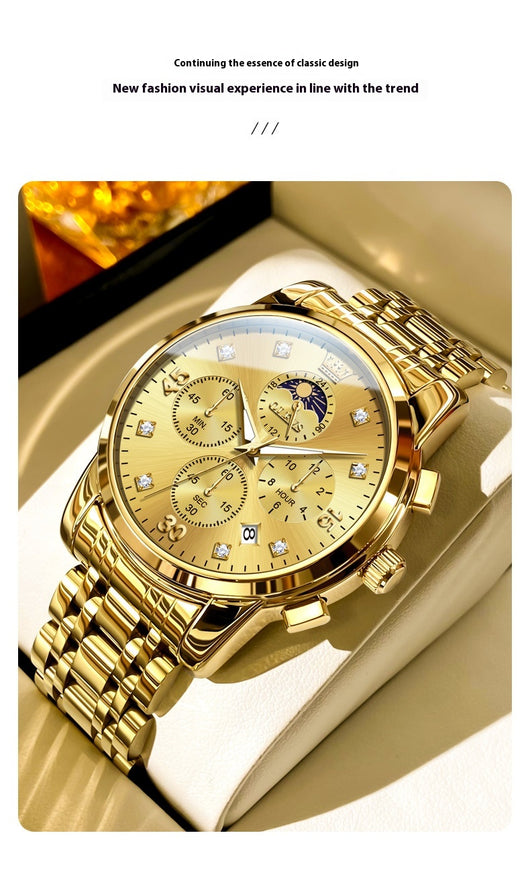 Reloj de Cuarzo Multifuncional para Hombre - Image 14