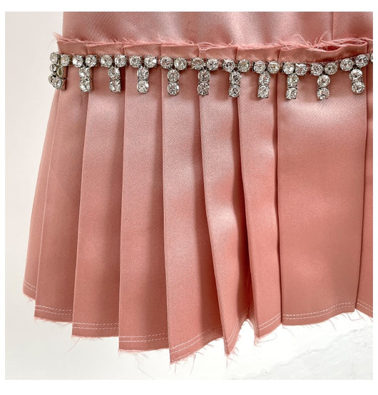 Vestido Satinado Tipo Camisero Ligero con Tirantes para Verano - Image 7