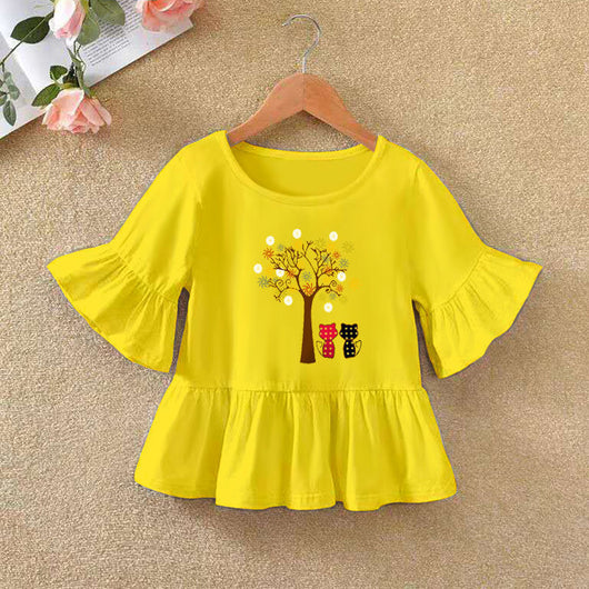 Playera Infantil con Mangas Volantes - Ideal para Verano - Image 13